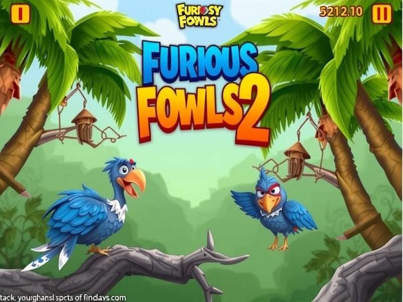 Furious Fowls 2 Indian Gameplay